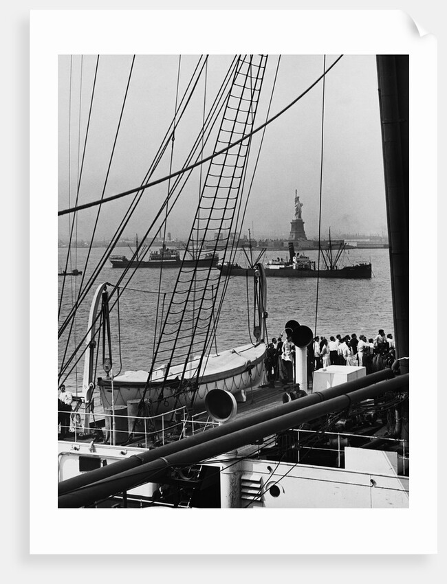 Deck of the Steamship Majestic by Anonymous