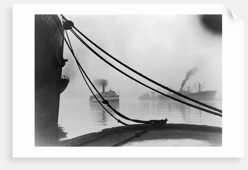 City of Norfolk Entering Baltimore Harbor by Anonymous