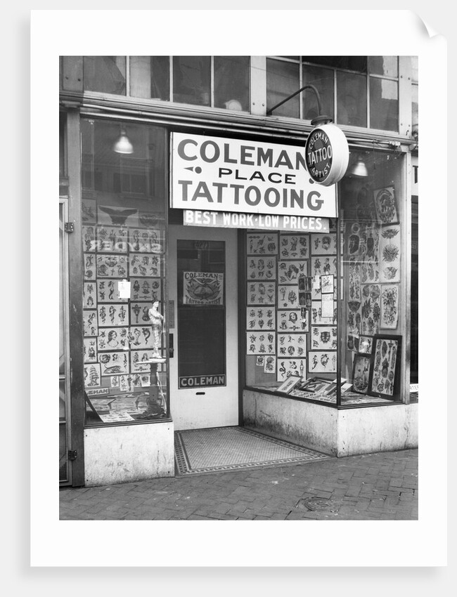 Tattoo Parlor by Anonymous