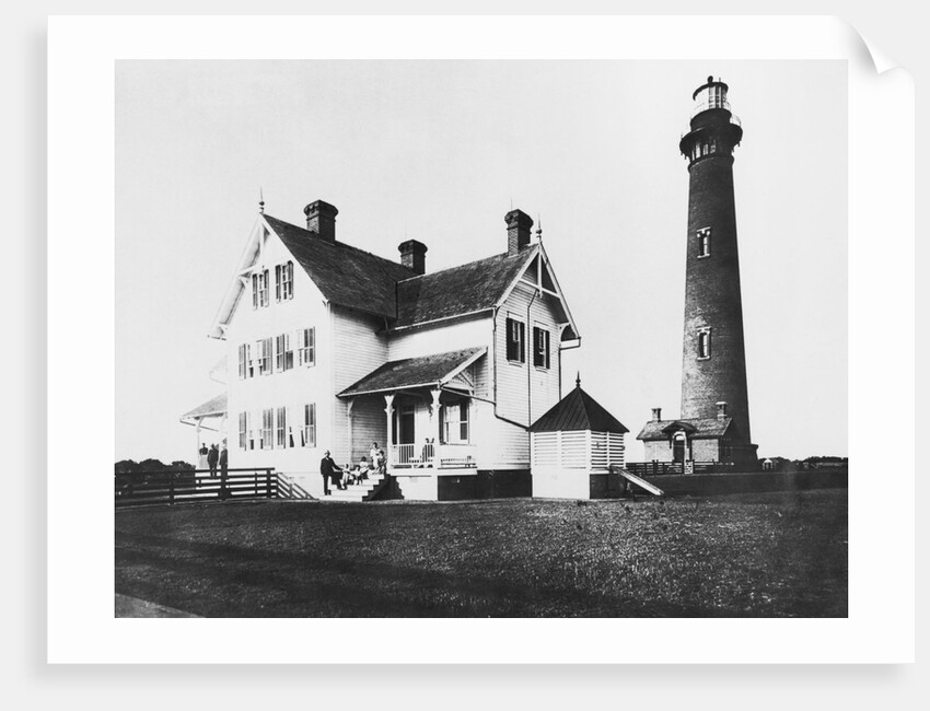 Light Station on Currituck Beach by Anonymous