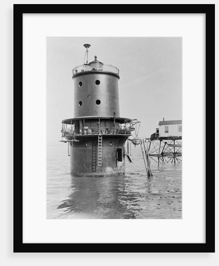 Thimble Shoals Lighthouse by Anonymous