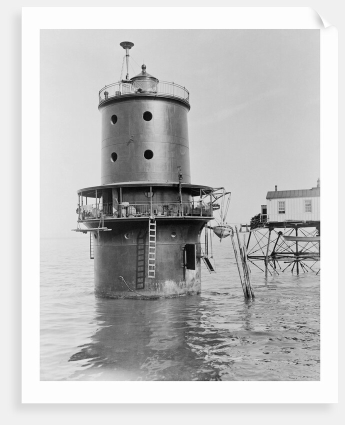 Thimble Shoals Lighthouse by Anonymous