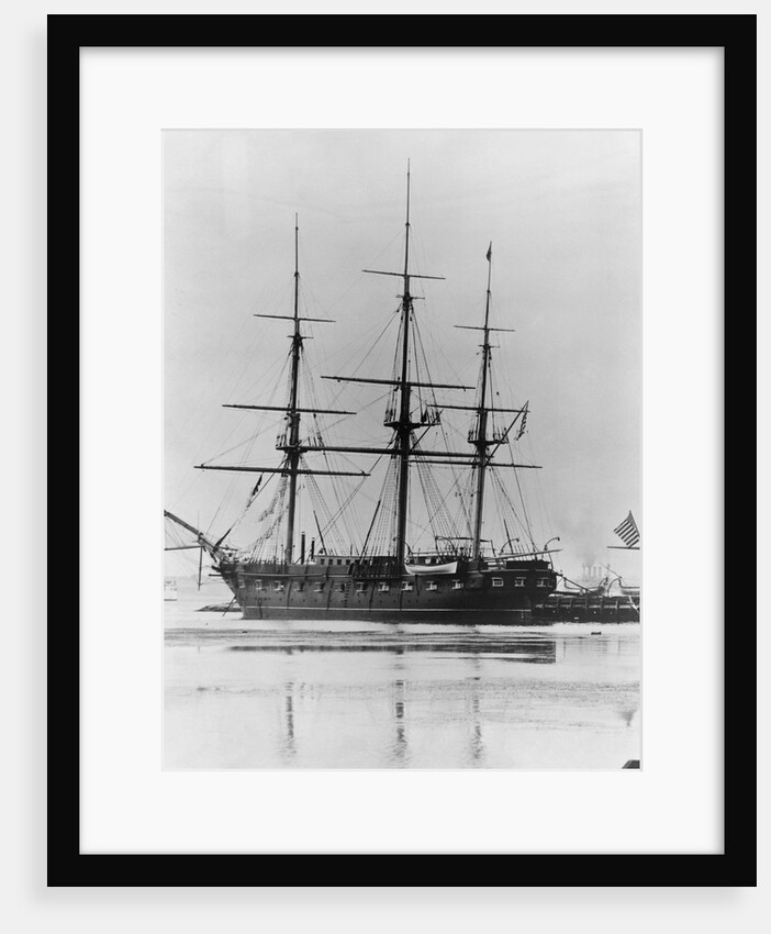USS Constitution. by Anonymous