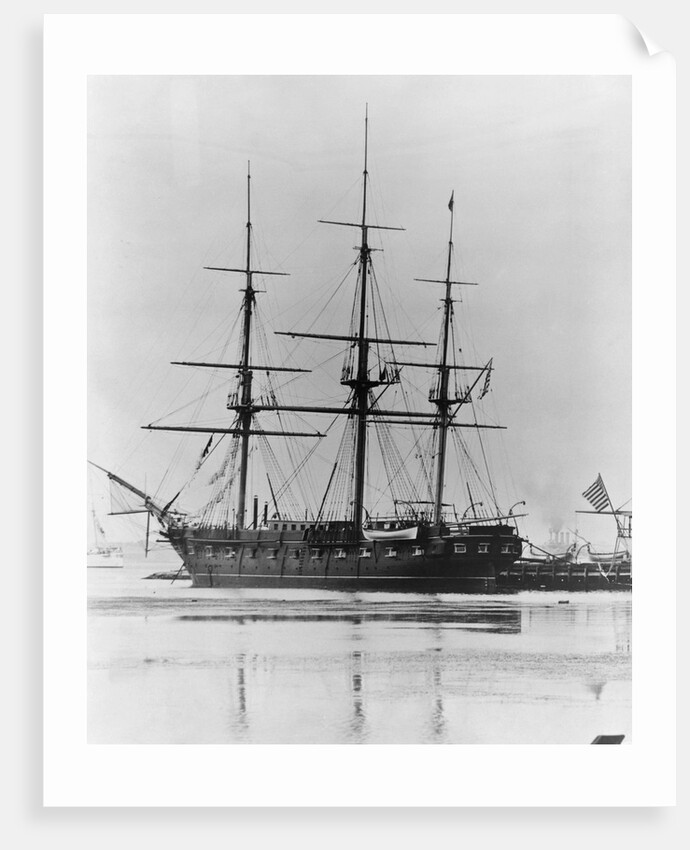 USS Constitution. by Anonymous