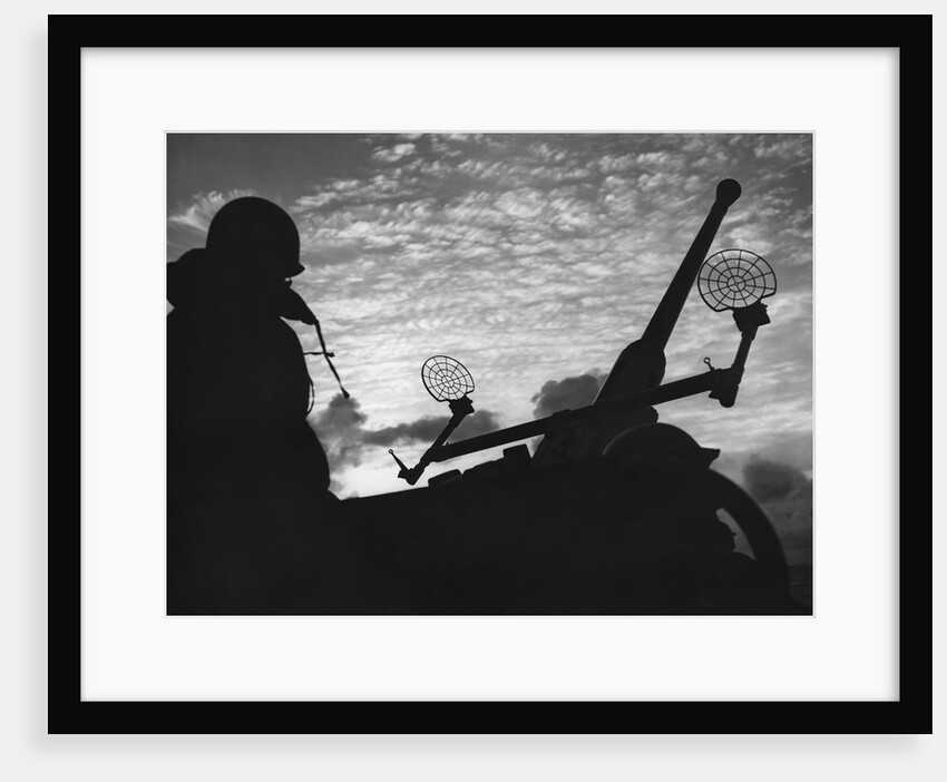 US Coast Guard Gunner by Anonymous
