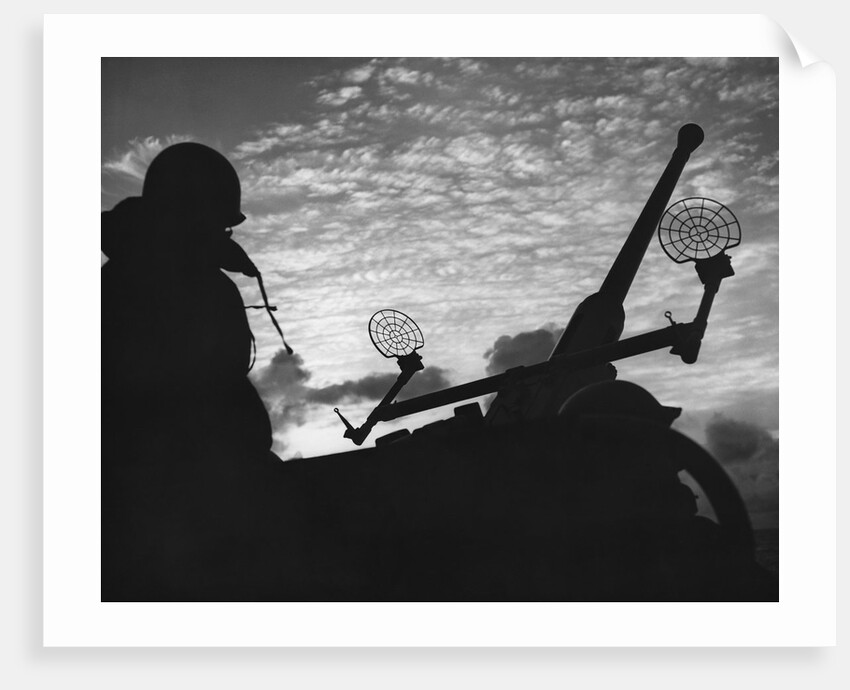 US Coast Guard Gunner by Anonymous