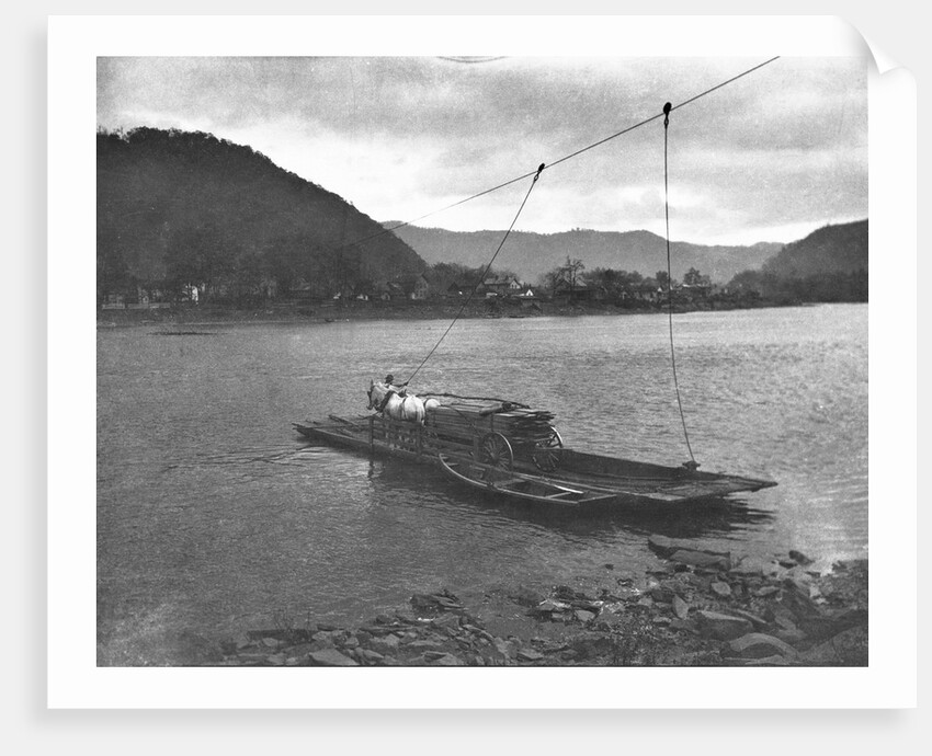 Cable Ferry by Anonymous