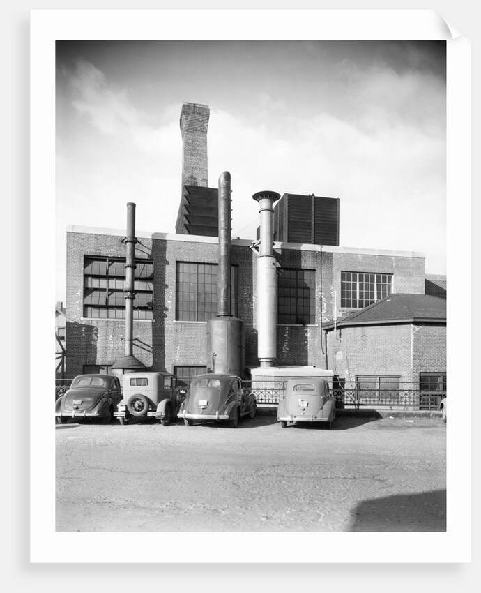 Outside a Factory by Anonymous