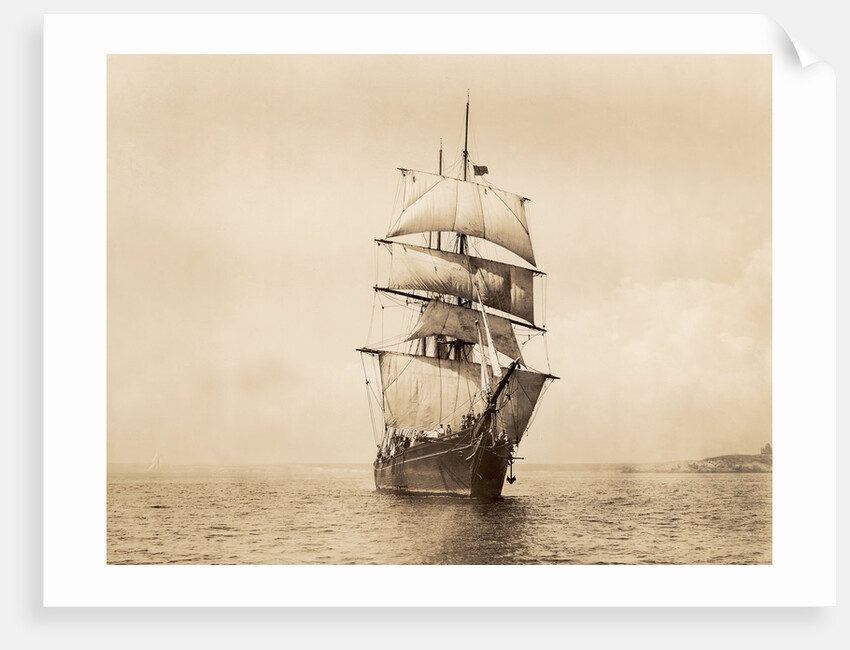 Canadian Barkentine Emma F. Smith by Anonymous