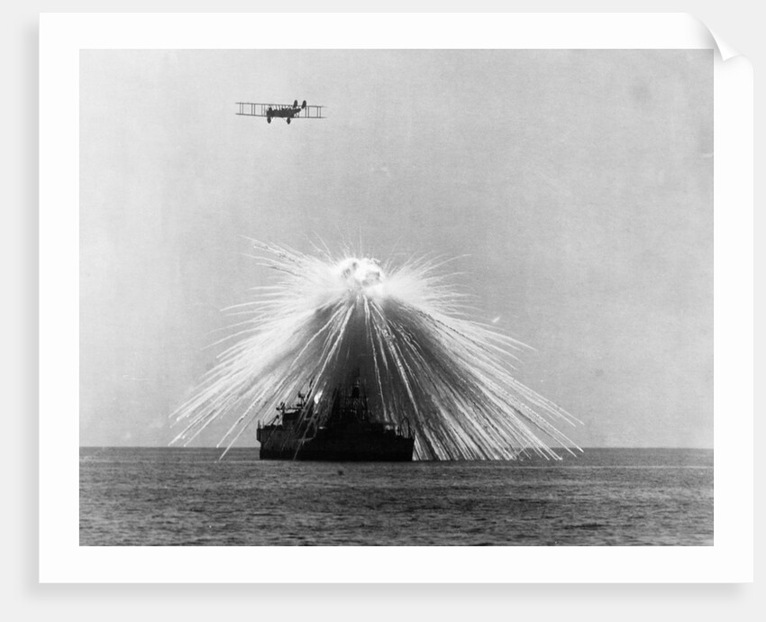 Test Bombing of USS Alabama by Anonymous