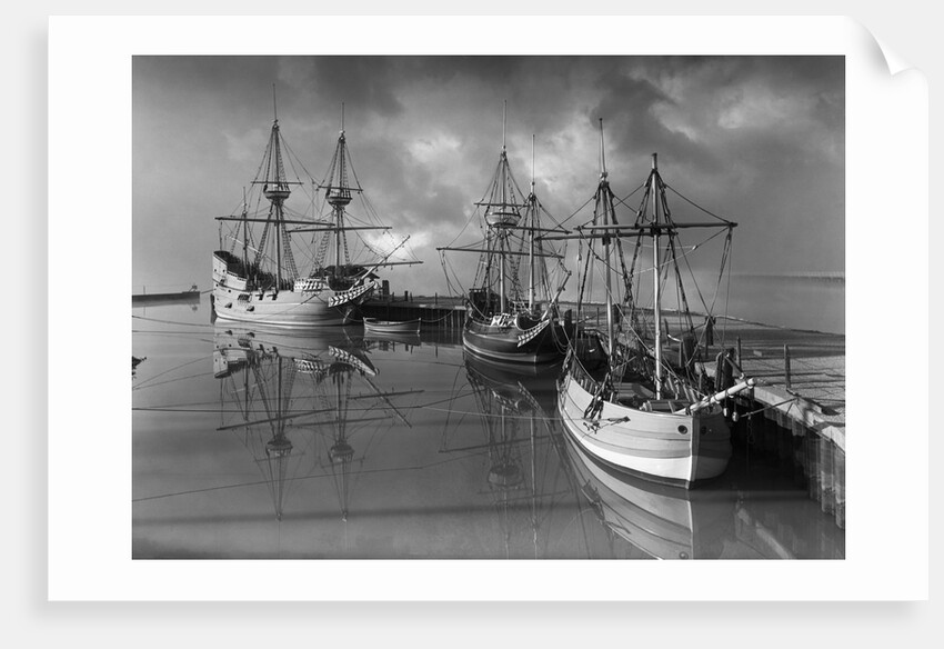 Models of Colonists' Ships by Anonymous