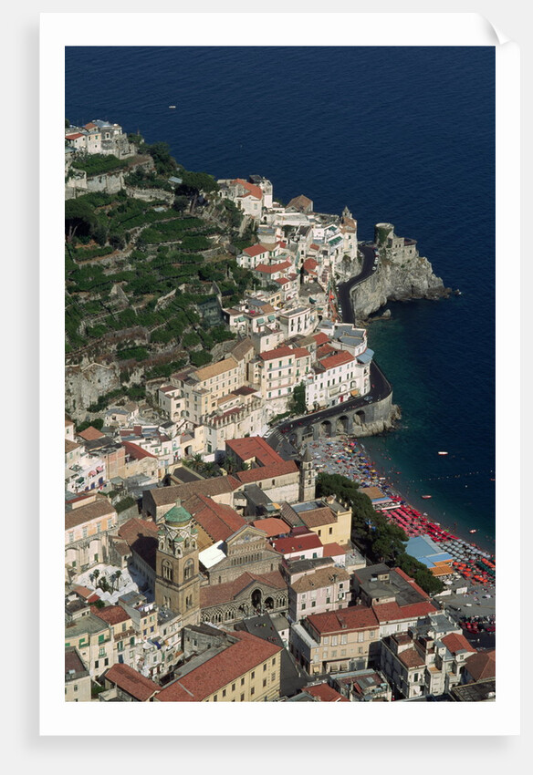 Italian Coastal Town by Anonymous