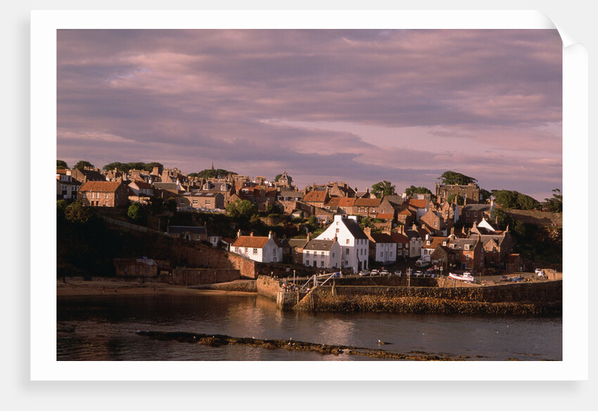 Harbor on Fife Coast by Anonymous