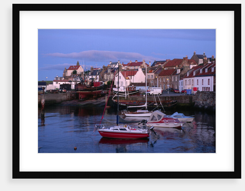 Harbor on Fife Coast by Anonymous