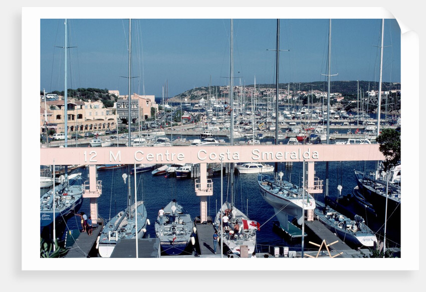 Marina of Porto Cervo by Anonymous
