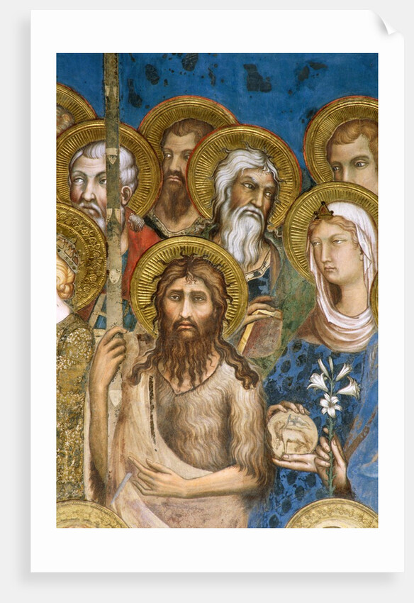 Detail of Saints and Martyrs from Maesta by Simone Martini