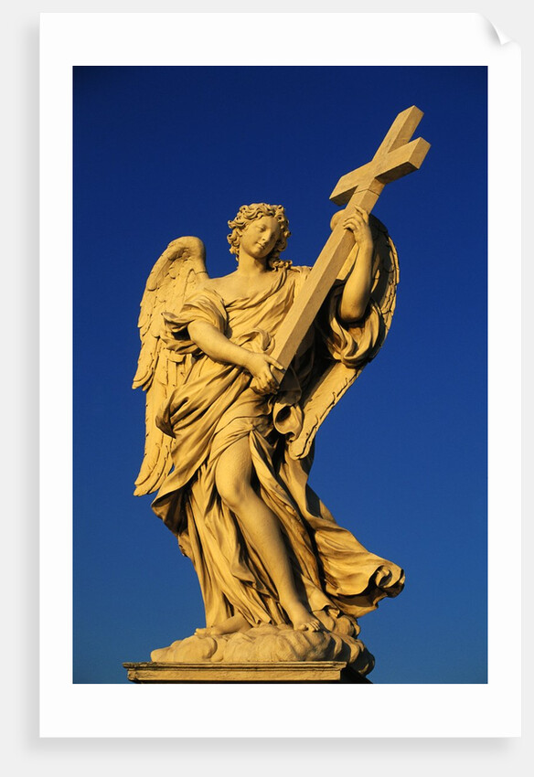 Statue of Saint Angelo with Cross by Anonymous