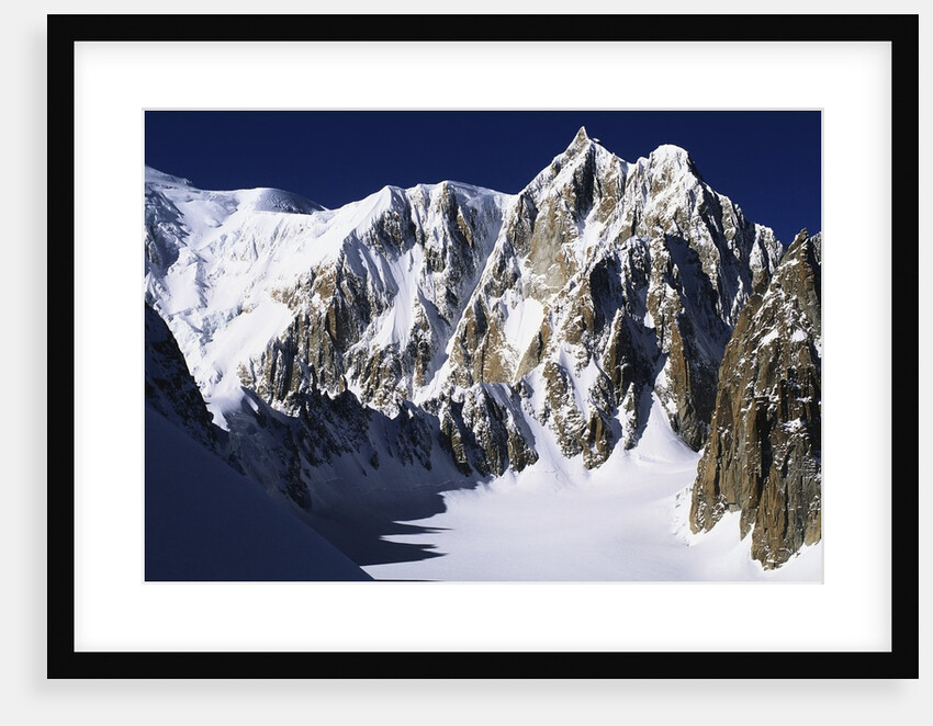 Mont Maudit in the French Alps by Anonymous