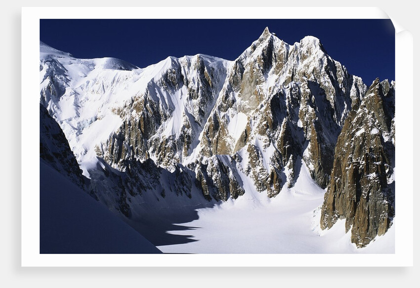 Mont Maudit in the French Alps by Anonymous
