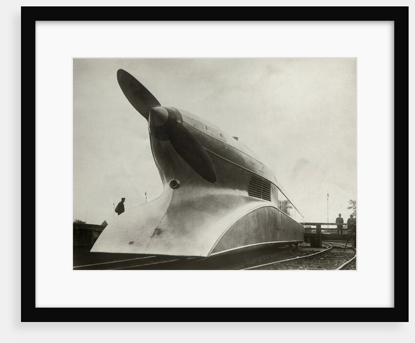 Rail Zeppelin Locomotive by Anonymous