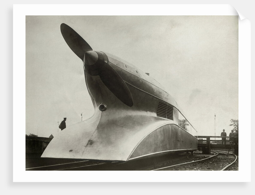 Rail Zeppelin Locomotive by Anonymous