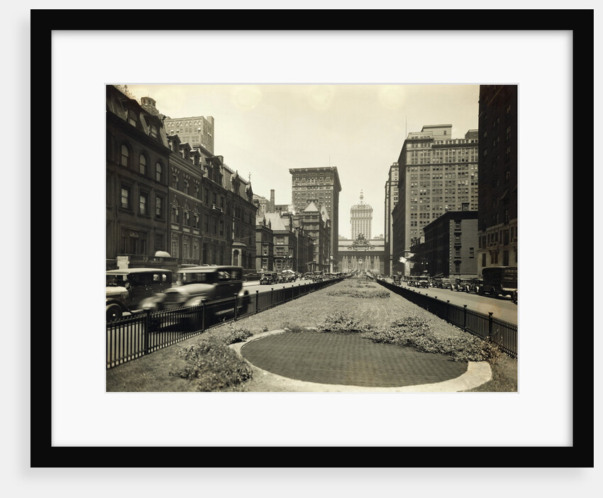 North View of Park Avenue From 38th Street Showing Grand Central Terminal by Anonymous