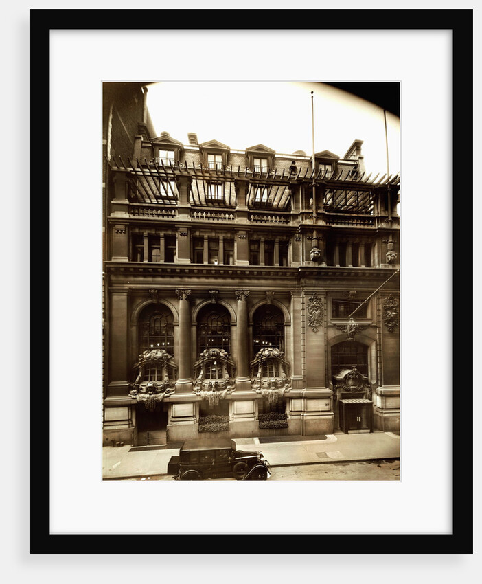 Exterior View of The Elaborate New York Yacht Club by Anonymous