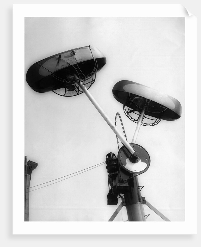 View of Amusement Park Ride at Coney Island by Anonymous