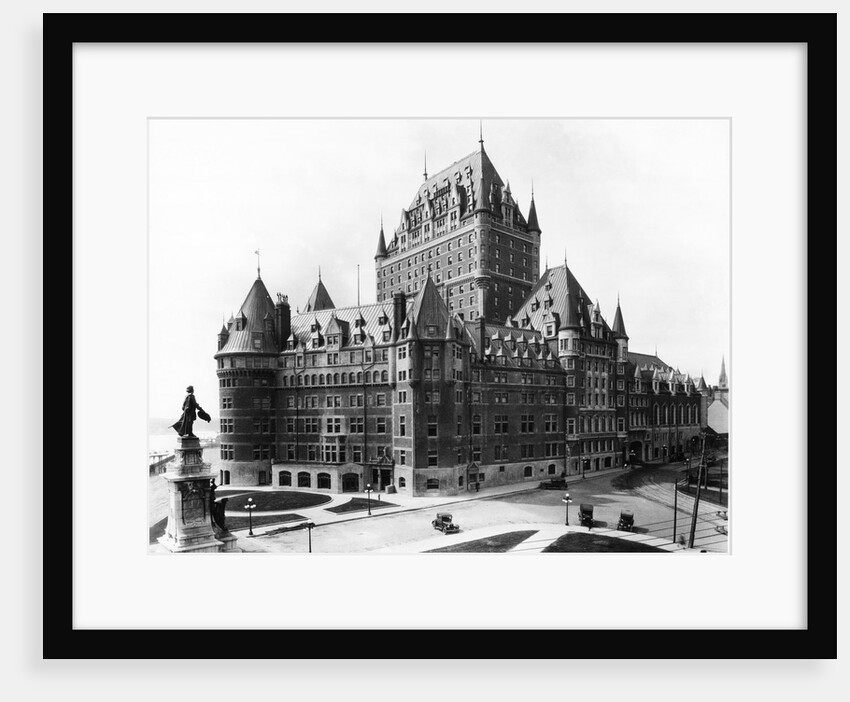 Facade of the Chateau Frontenac by Anonymous