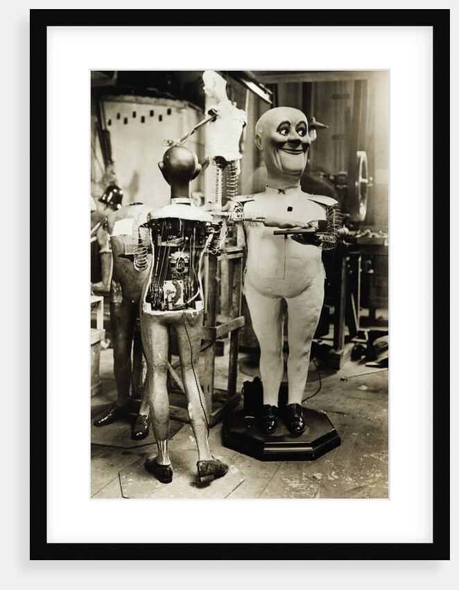 Mechanical Robots Unfinished by Anonymous