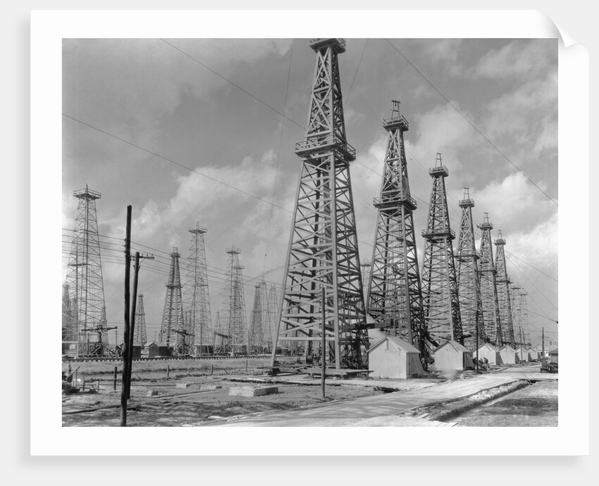 Oil Wells by Anonymous