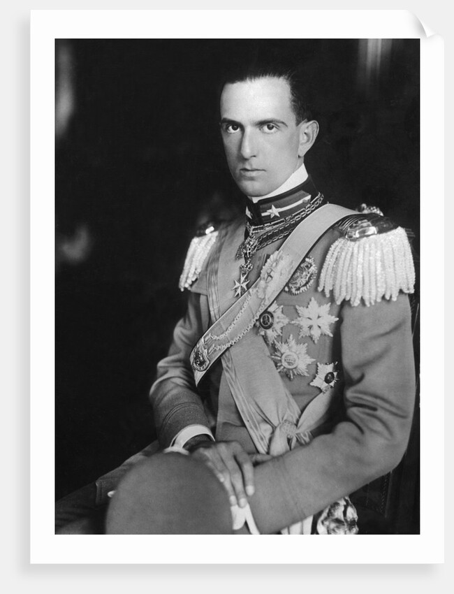 Portrait of Prince Humbert by Anonymous