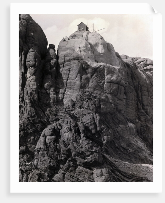Small Building on Mount Rushmore by Anonymous