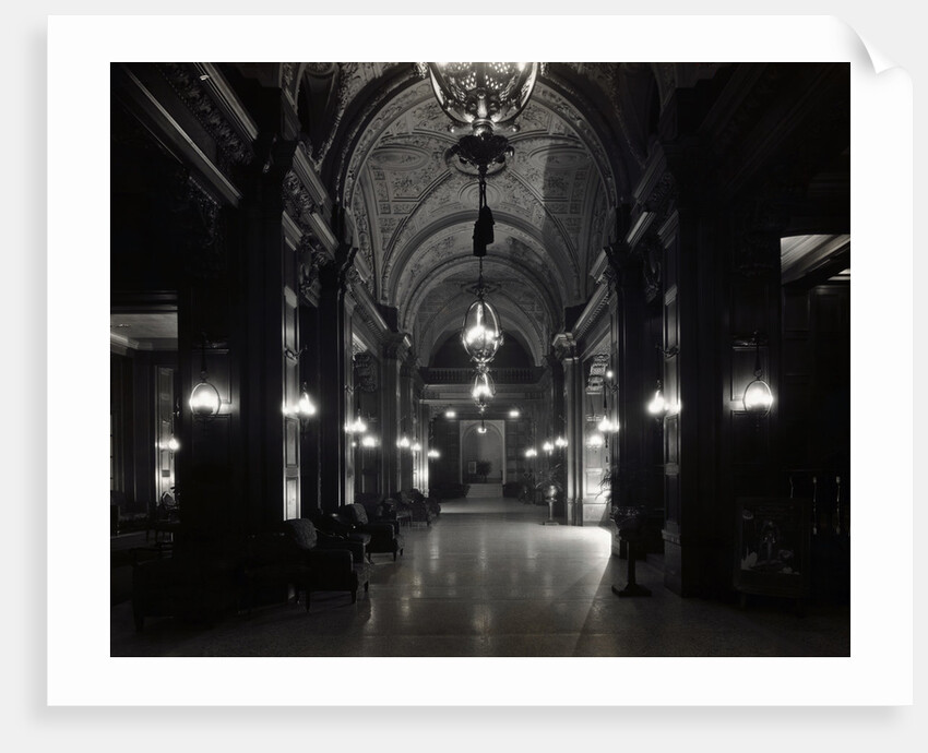 Photograph of Vancouver Hotel Lobby by Anonymous