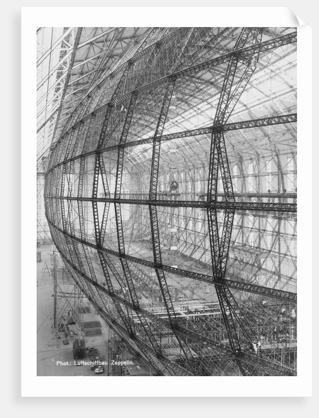 Interior Design of a Zeppelin by Anonymous