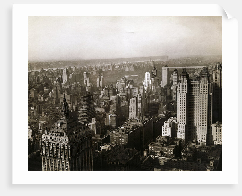 Looking Out Over Manhattan by Anonymous