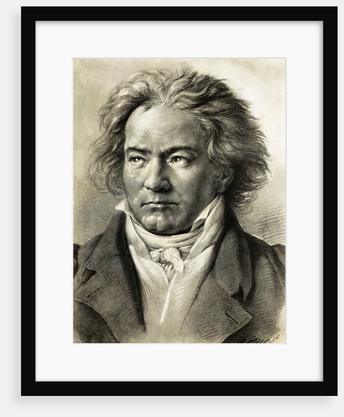Portrait of Ludwig Van Beethoven by Anonymous