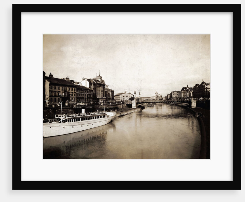 A Scene of the Danube River by Anonymous