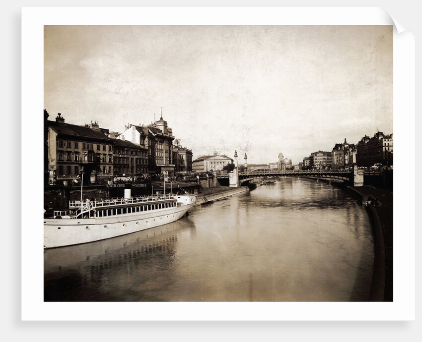 A Scene of the Danube River by Anonymous