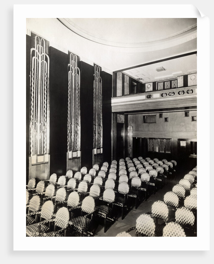 Interior of Chanin Auditorium by Anonymous