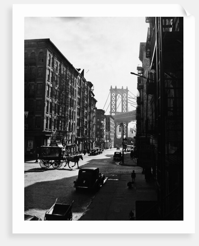 The Lower East Side in New York City by Anonymous