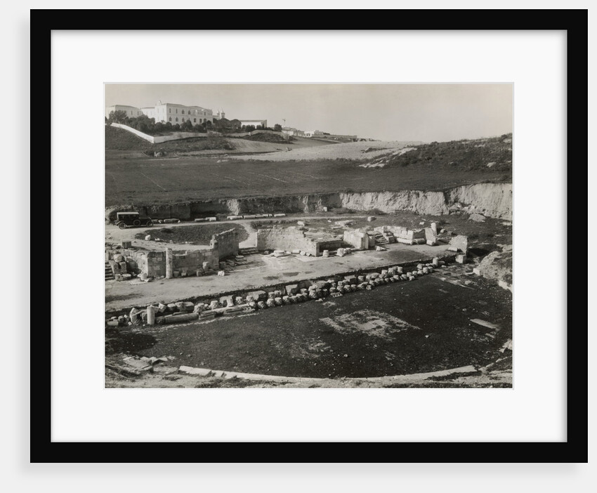 Ancient Ruins of Roman Theater of Carthage by Anonymous