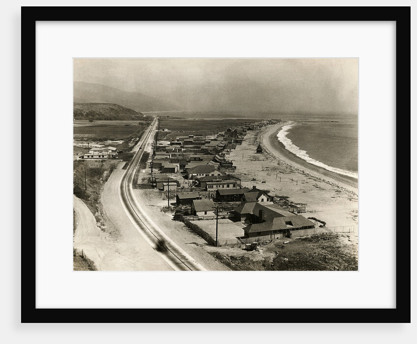 General Vew of Malibu Beach by Anonymous