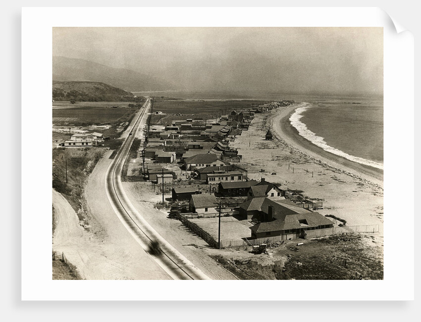 General Vew of Malibu Beach by Anonymous