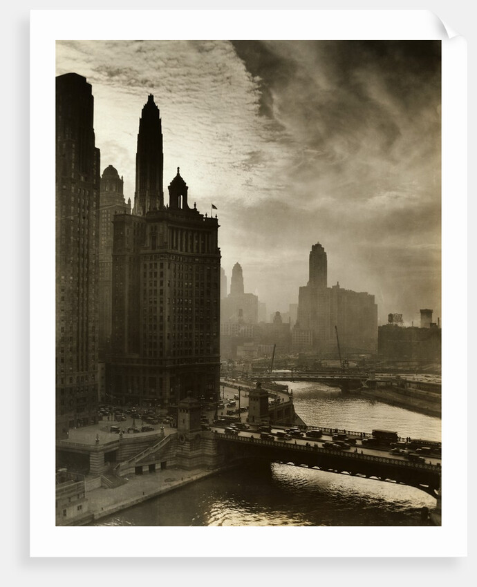 View of Chicago Sky and Skyscrapers by Anonymous