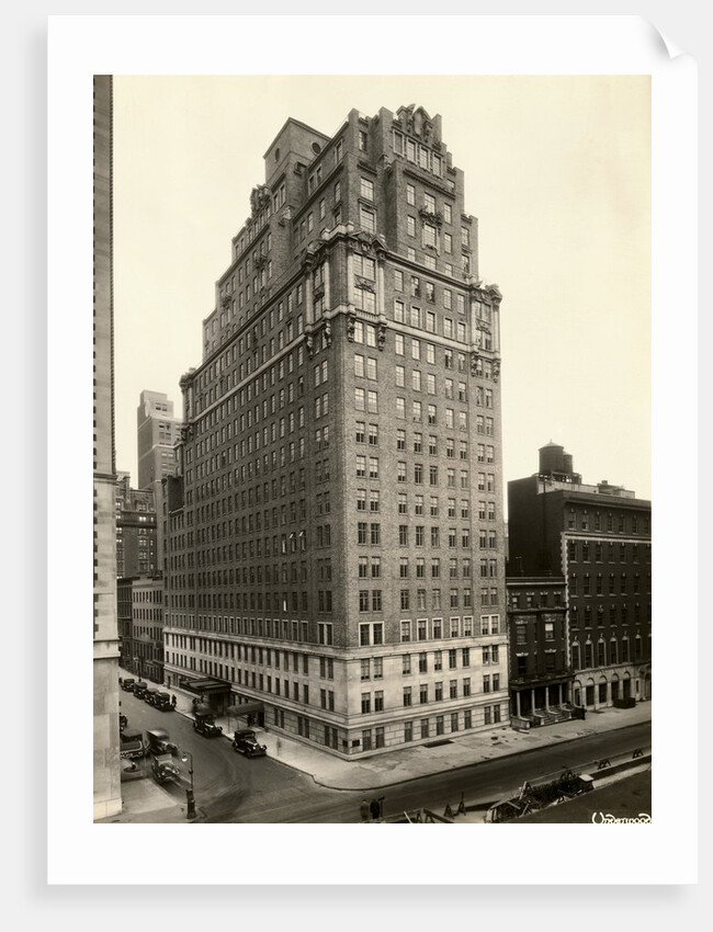 Drake Hotel in New York City by Anonymous