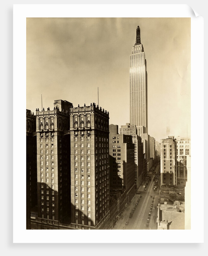Close-Up of Empire State Building by Anonymous
