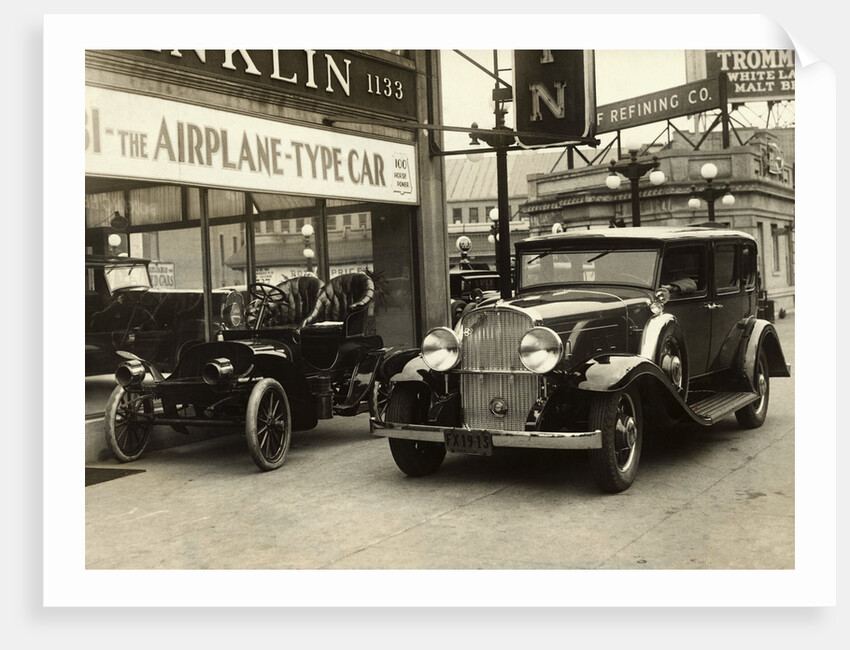 Franklin Automobiles Outside of Dealership by Anonymous