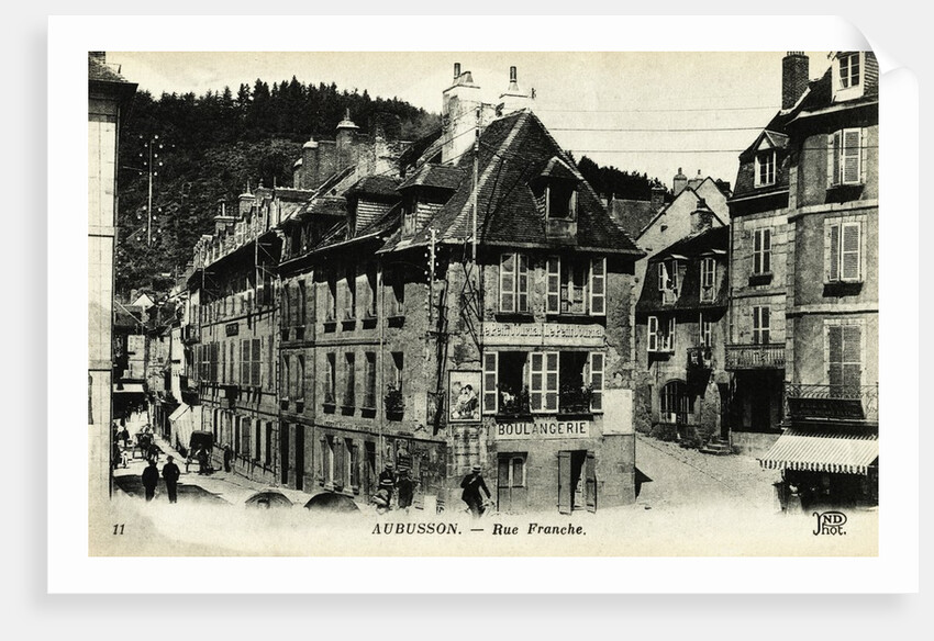 Street in Aubusson by Anonymous