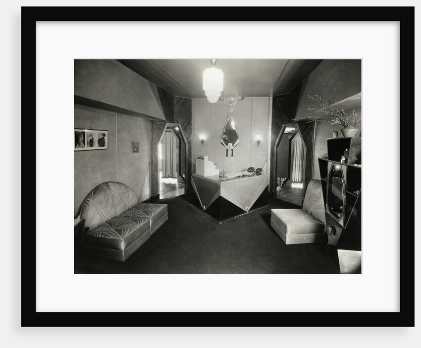 Art Deco Salon in the Jefferson Hotel by Anonymous